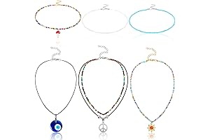 Hippie Indie Necklace: Kidcore Aesthetic & Y2K Vibes