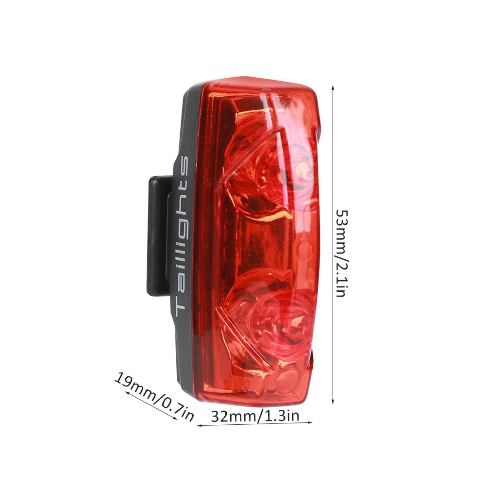 Set Phares LED Avant/arrière Pour Vélo - Induction Magnétique - Sans Batterie - Ikzi Light