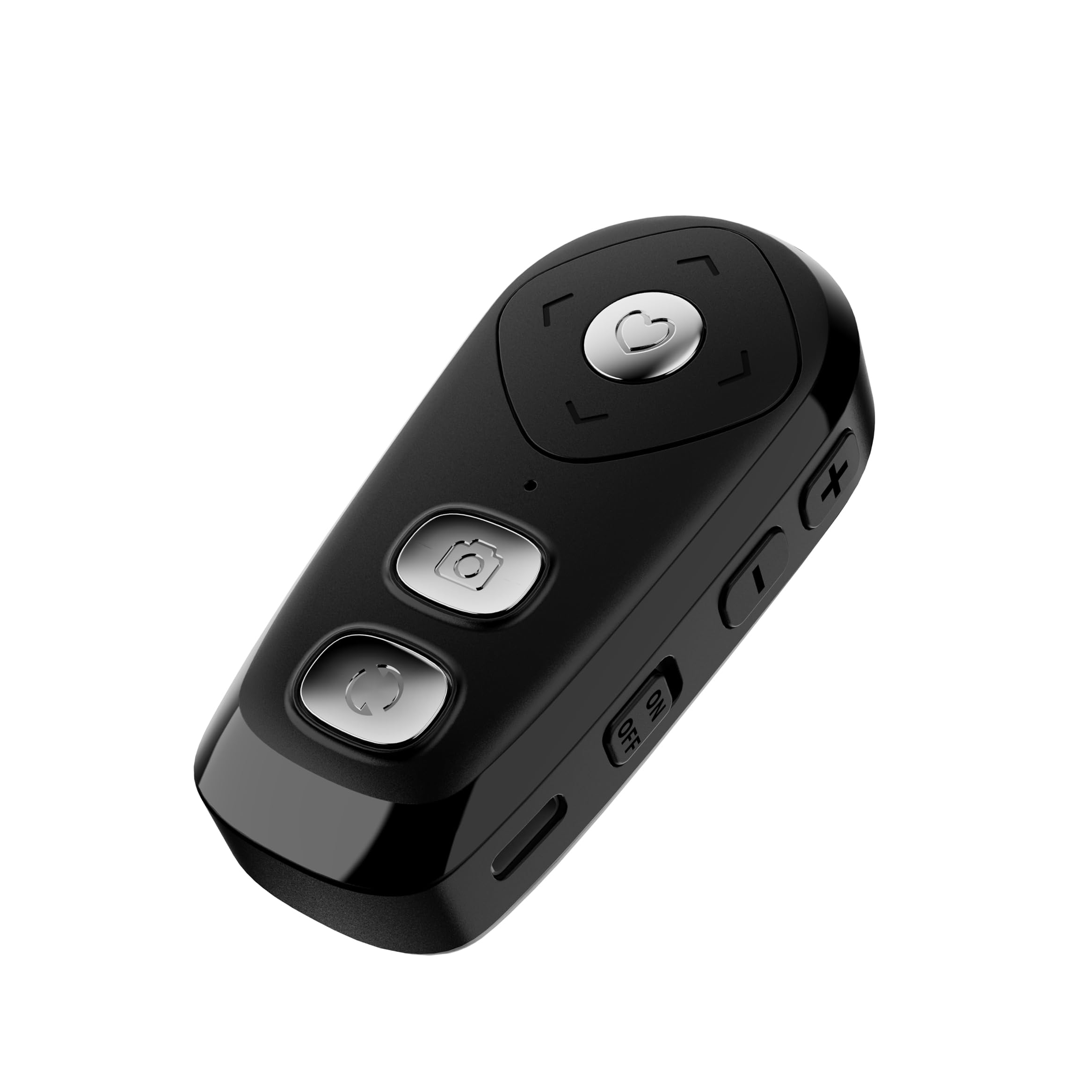 Camera Remote Control for iPhone (Not Support iPhone 17) with Zoom Front/Rear Camera Switch for Photo & Video, Clicker for for iPad iPod and Most