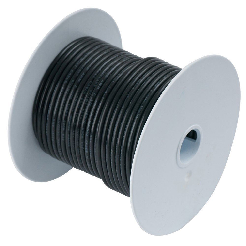 Ancor 639 – 184003 Marine Grade Cable Main, Color Black, 2.08 MM², 7.6 M