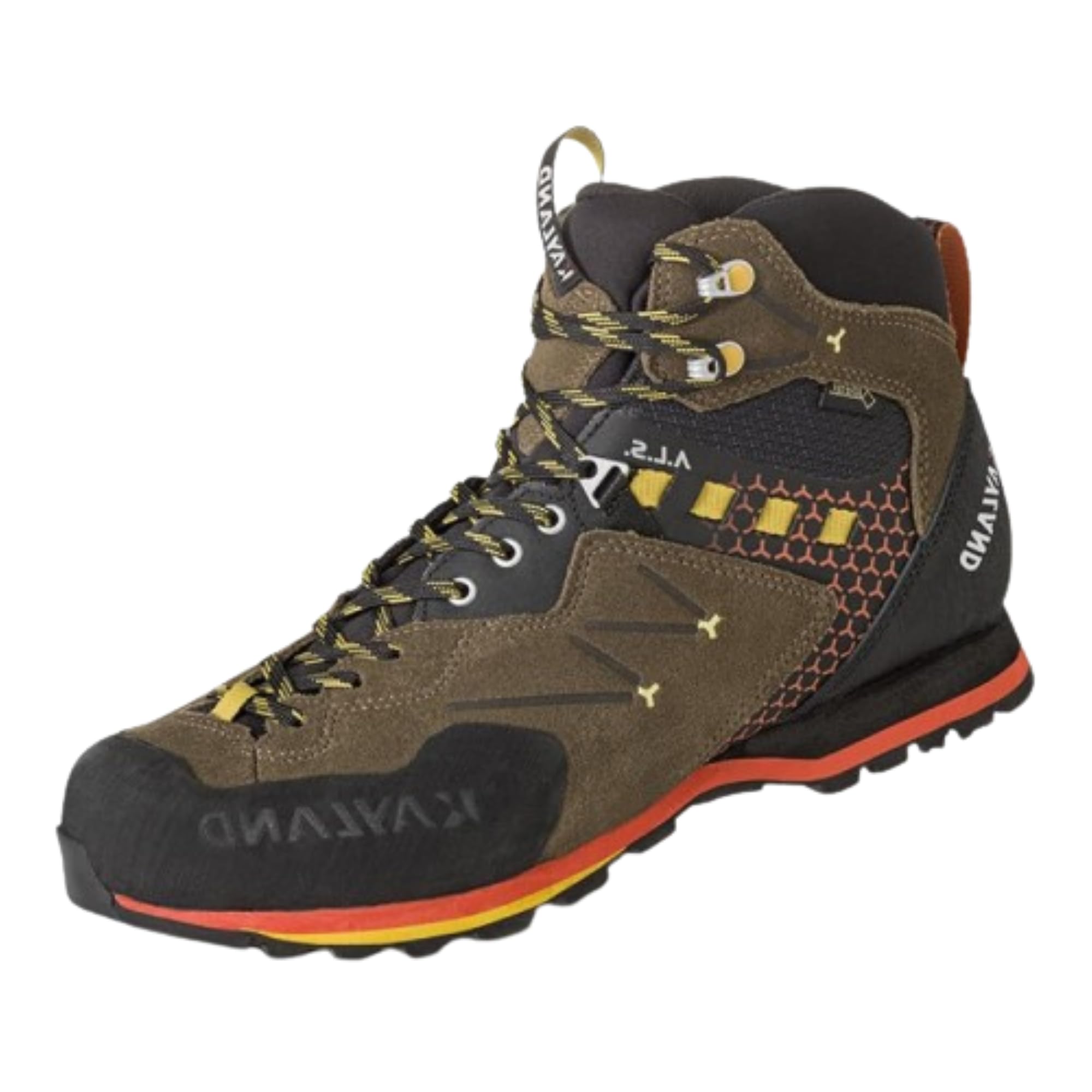 Kayland 018022205 VITRIK MID GTX Hiking shoe Men BROWN BLACK UK 4