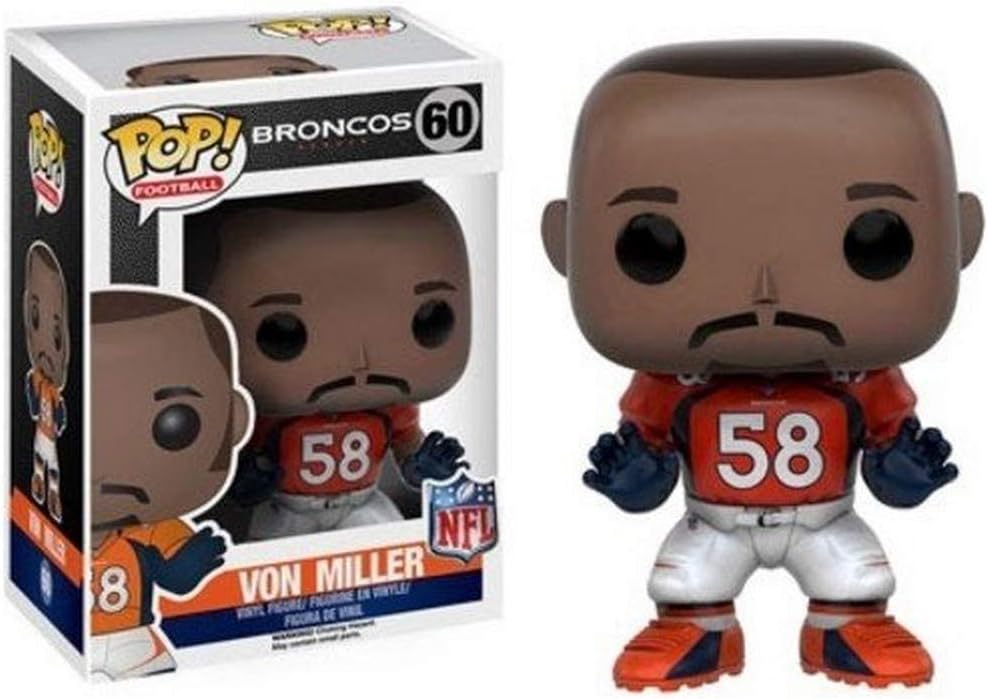 NFL 3 10232 "POP! Vinyl Von Miller Broncos" Figure