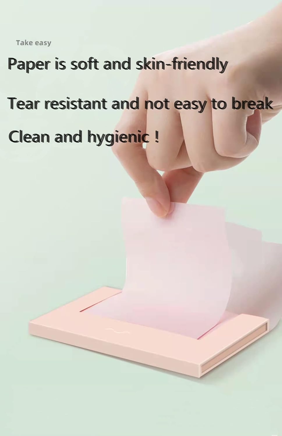 paper Natural bamboo charcoal oil-absorbing paper Oily skin oil-absorbing paper Beauty oil-absorbing paper Remove excess oil Make-up and facial skin care 200 tablets Easy to carry