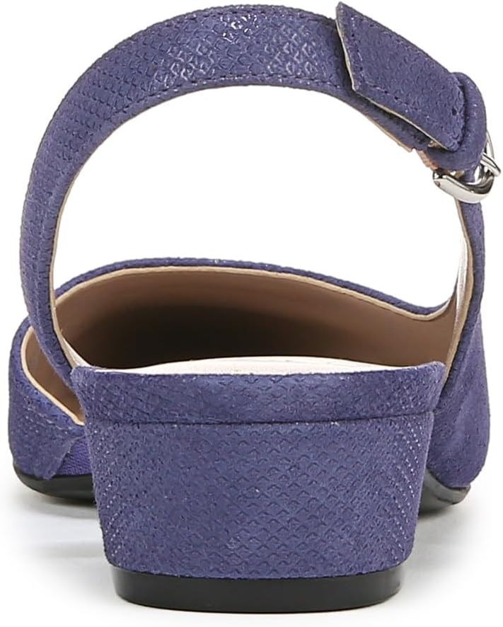 Naturalizer Womens Banks Pump Future Dusk Blue Suede 7.5 M - Image 3