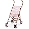 LullaBaby – 14-Inch Doll Stroller – Foldable Frame – Star – Print Design – Baby Accessories – Pretend Play 2+ Years