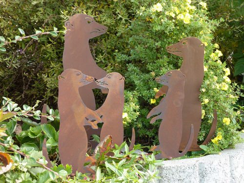 Albert Hechinger Edelrost Erdmännchen im 5er-Set