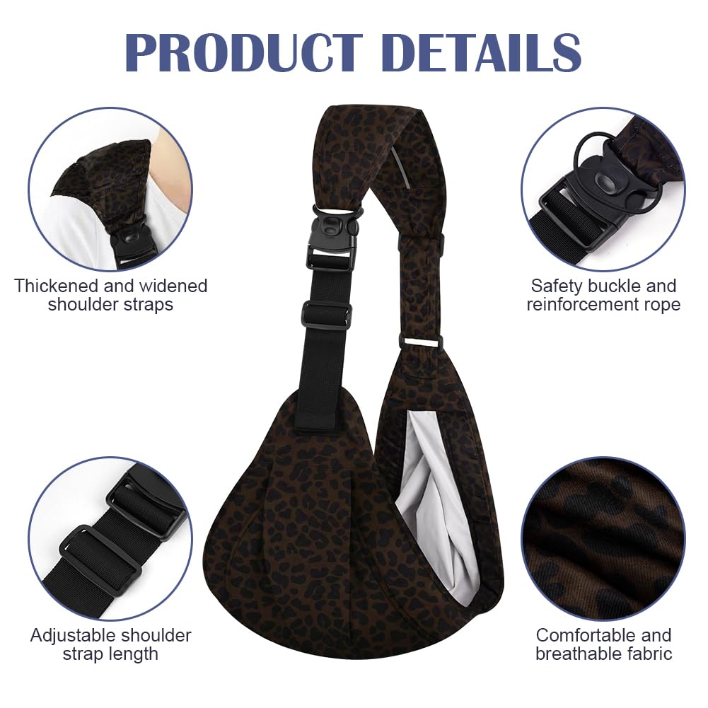 AYESY Baby Carrier, Portable Toddler Sling Carrier with Adjustable Thick Shoulder Straps - Image 3