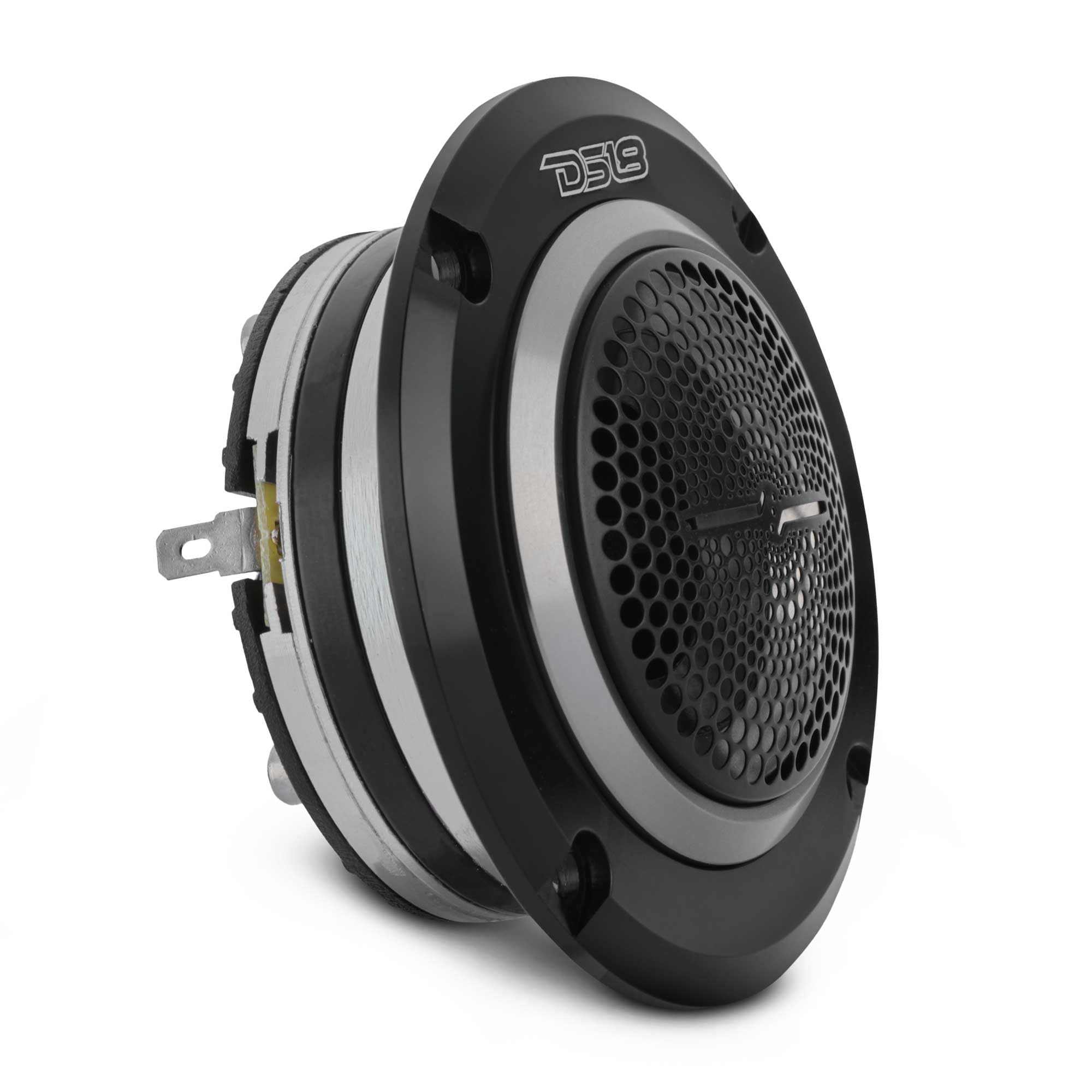 PRO-TWN5 Neodymium Super Bullet Tweeter 1.5" VC 400 Max, 200W RMS, 4 Ohms with Built in Crossover – DS18 Tweeters are The Best in The Pro Audio and Voceteo Market (1 Speaker)