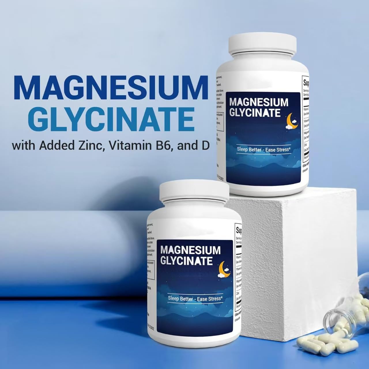 Glicinato di magnesio – Allevia lo stress, i muscoli e i nervi