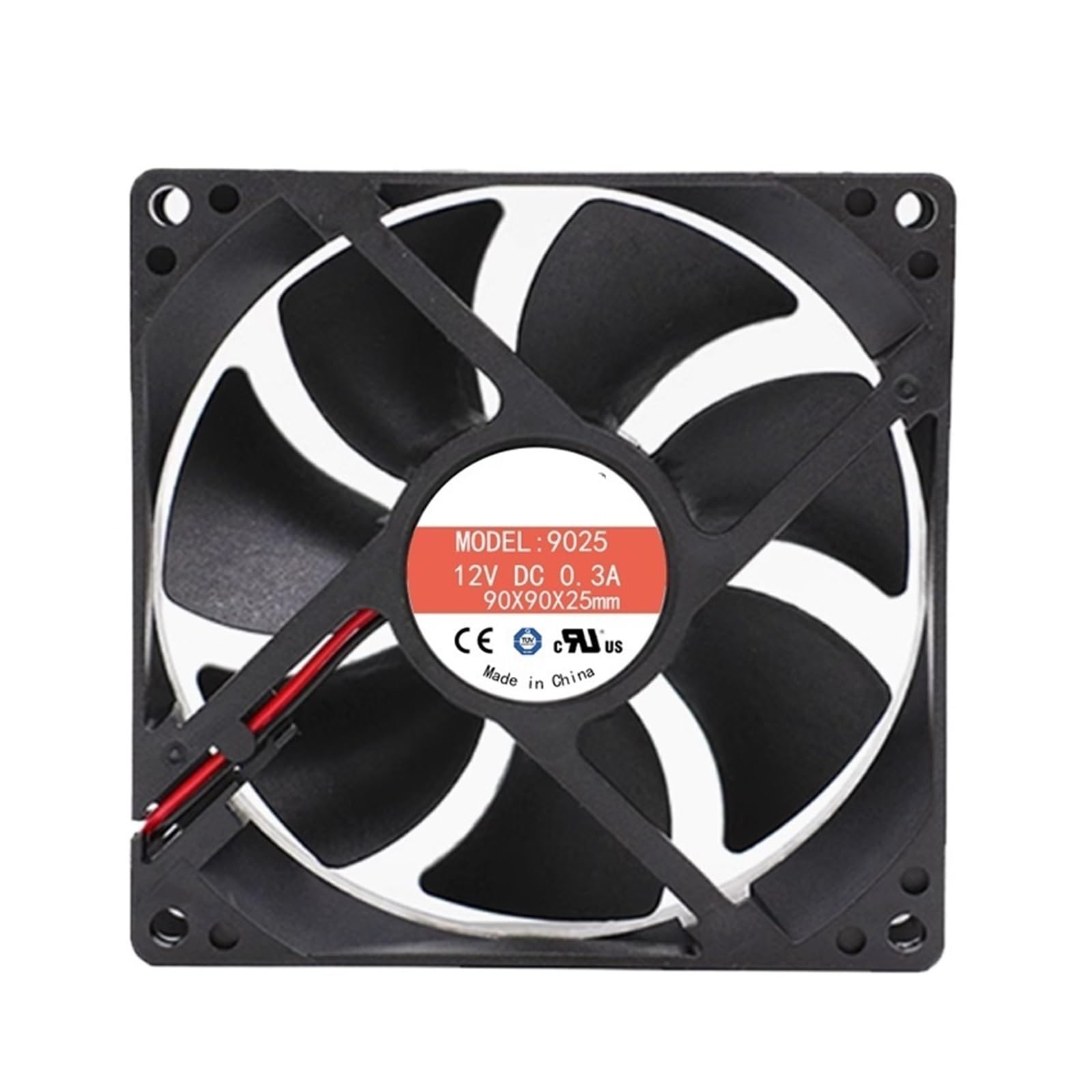 YMUGUEGH 9225 9CM 9025 5V 12V 24V 90 * 90 * 25MM inverter cooling fan(12V 0.3A 2line)