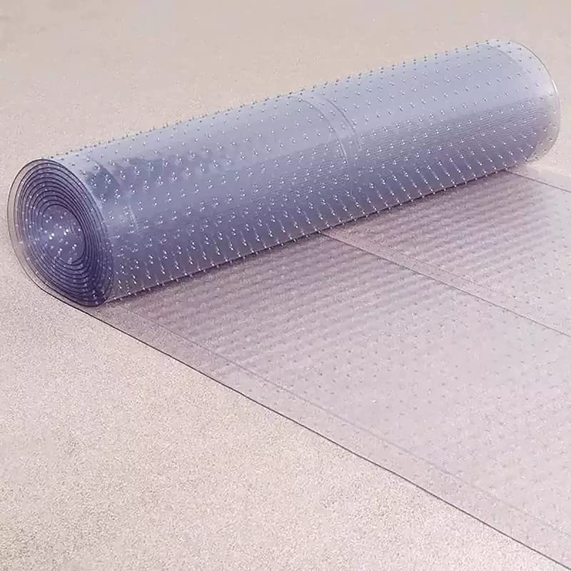 Bargain House - Clear Heavy-Duty Vinyl Plastic Carpet Floor Mat Protector - 100% waterproof - Guard Protector – Sheet for Home Office Hallway Kitchen Runner (21inch) or(54 CM) - (20FT)