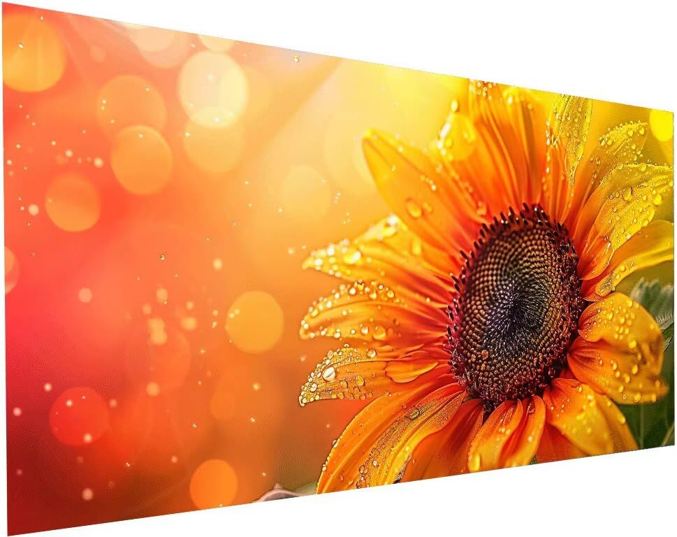 Loisirs Créatifs Adultes Broderie Diamant Soleil | Idée Cadeau Peinture Diamant Tournesol S-510