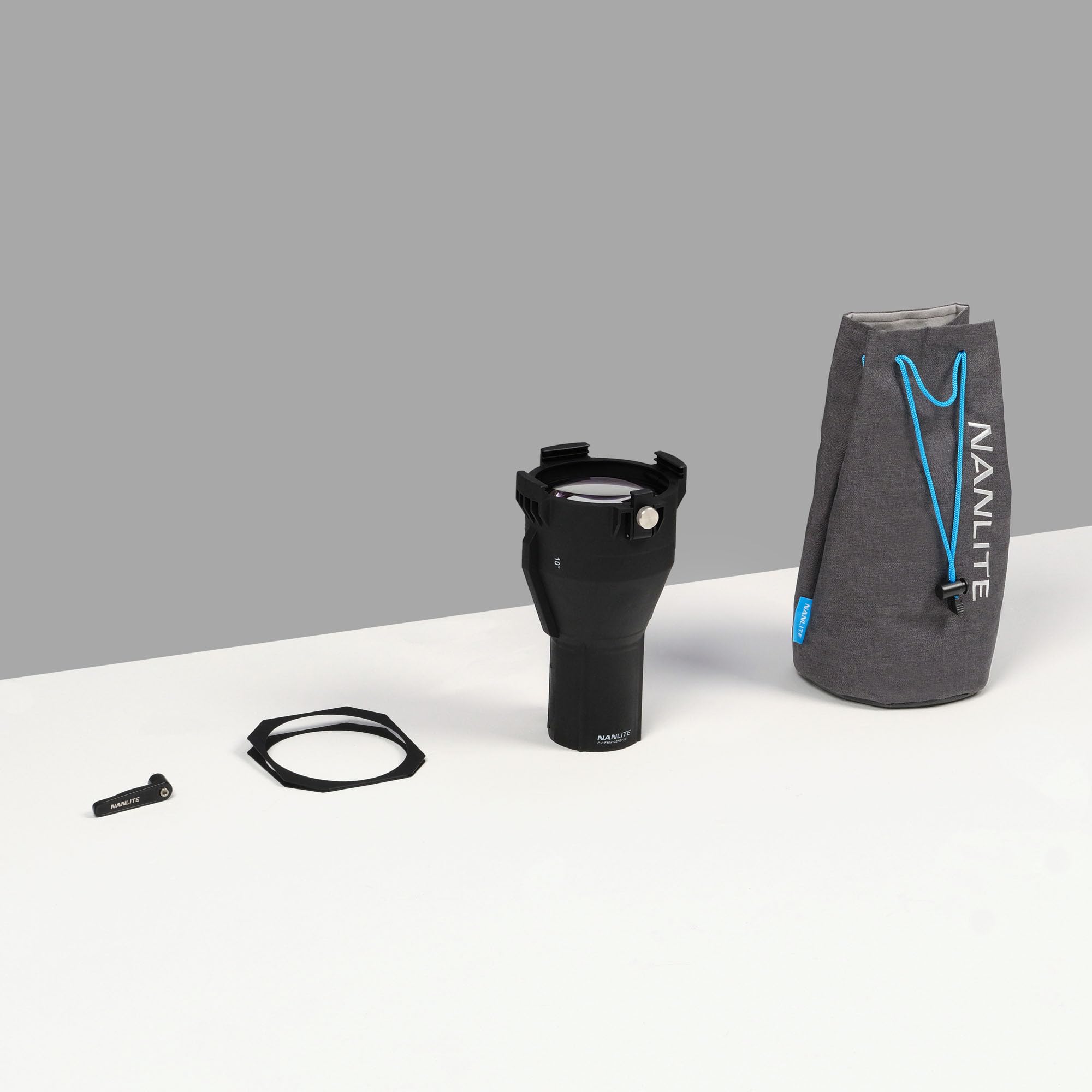 Nanlite Forza 10° Lens for FM Mount Projector, Lens Only, Projector Not Included (PJFMMLENS10)