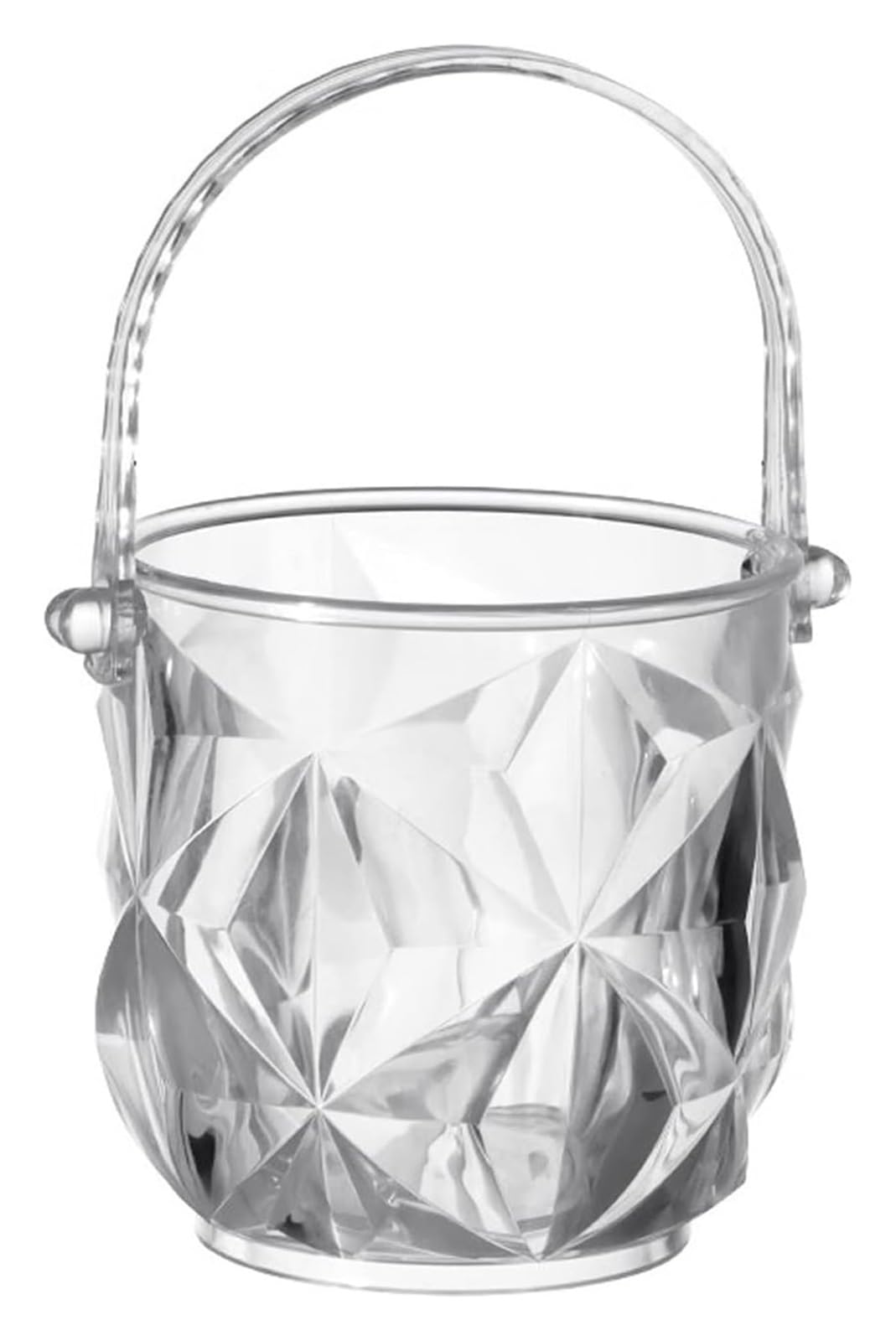 Seaux à glace, seaux à glace for fêtes, seau à glaçons, seaux à glace, seau à glace en acrylique, petit seau à glace portable, idéal for la maison, le bar, la bière, le champagne, la bouteille de vin,