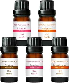 エッセンシャルオイルセット Amazon.co.jp: 精油 セット 天然 精油セット アロマオイル
