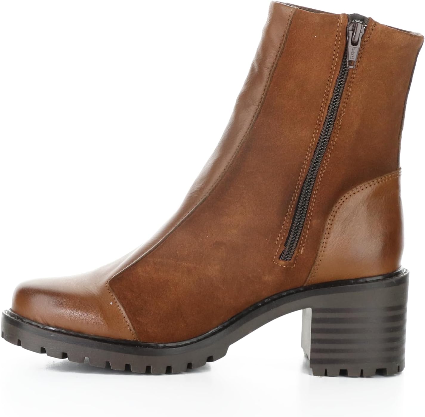 Bos. & Co. Brushed Feel/Suede Side Zip Boot - Ingrid