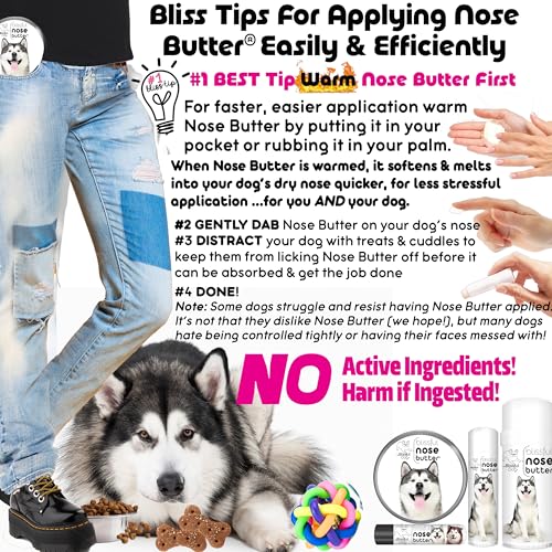 Image of The Blissful Dog Malamute Unscented Nose Butter - Dog Nose Butter, 0.50 Ounce