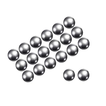 25pcs Precision Balls - [5/16 Inch] Chrome Steel for Bearings Valves Use, Solid