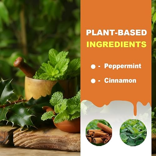 Miniatura 4 de Bolsas repelentes de roedores, repelente de roedores para motores de automóvil, repelente de ratones en interiores, repelente de ratones de menta,