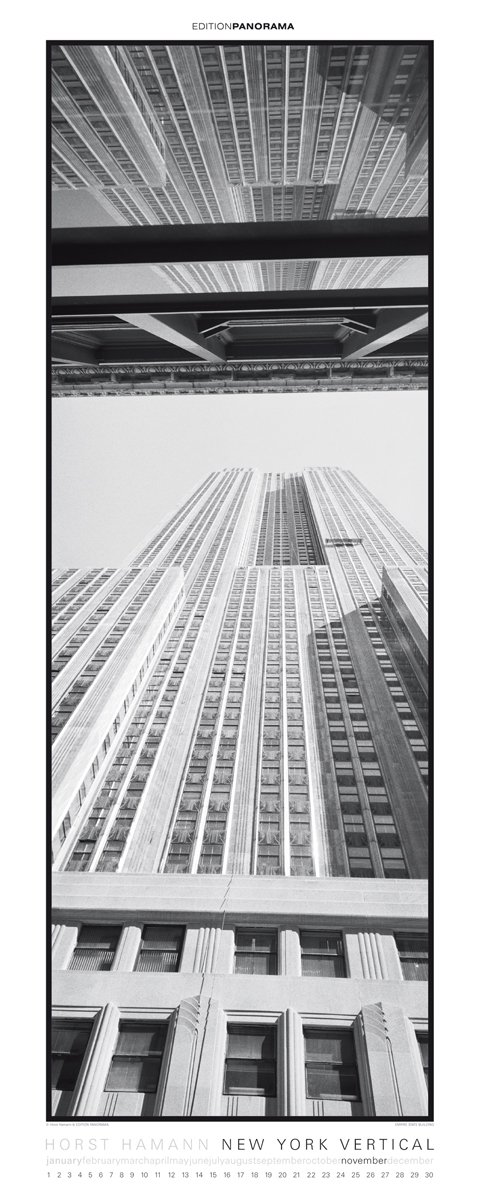 New York - Magnum Kalender immerwährend: Panorama Kalender m. immerwährendem Kalendarium