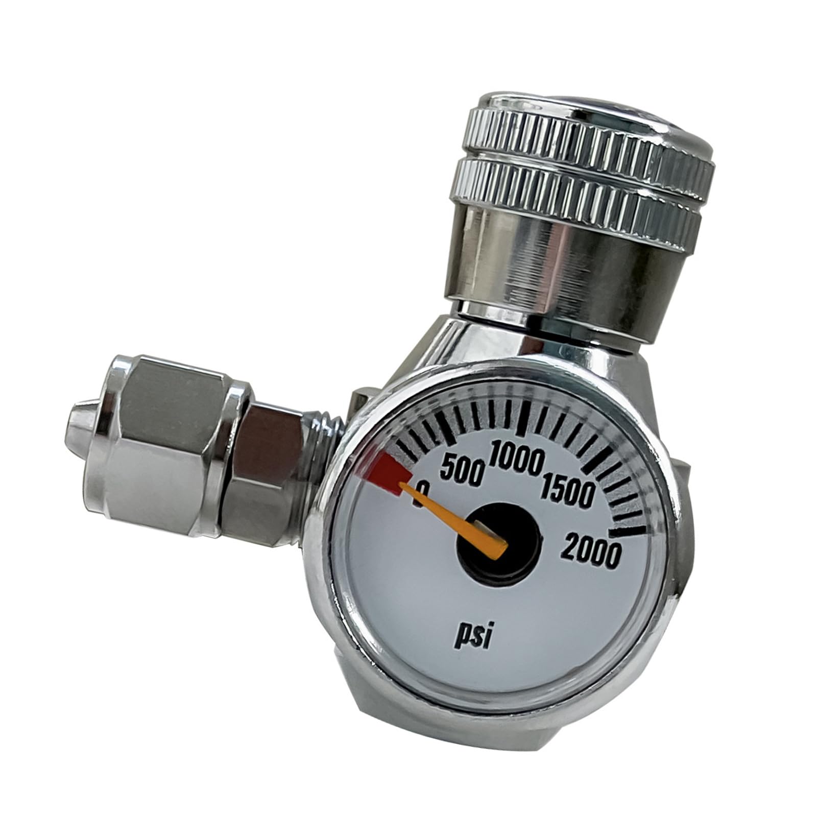 Universally CO2 Regulator 3/8‑24UNF / 1/2-20UNF Thread Design for Stable Supply in Multiple Scenario for 16g / 33g Stream Regulator