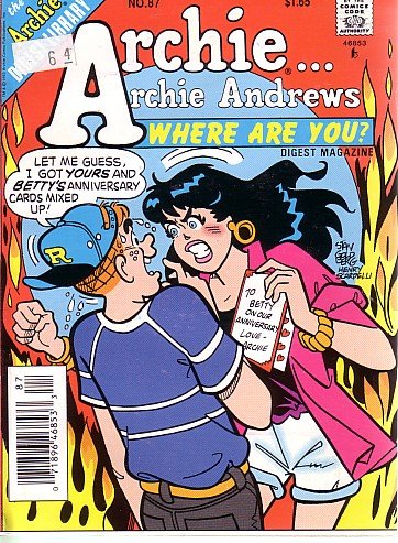 Amazon.com: Archie ... Archie Andrews, Where Are You? Digest Magazine ...