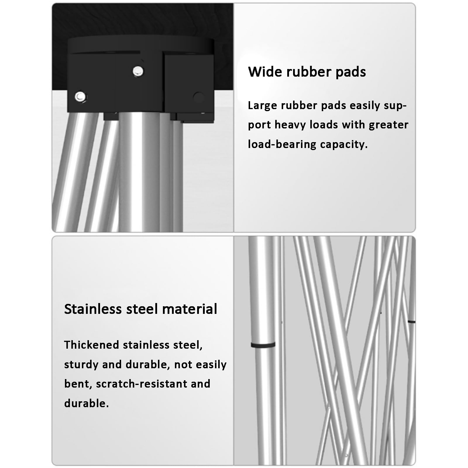 Mesa De Trabajo Retráctil Plegable, Banco De Trabajo Plegable De Servicio Pesado, Ideal para Proyectos De Construcción Y Bricolaje, Estación Obras Móviles, Mesa De Construcción(8 Legs)