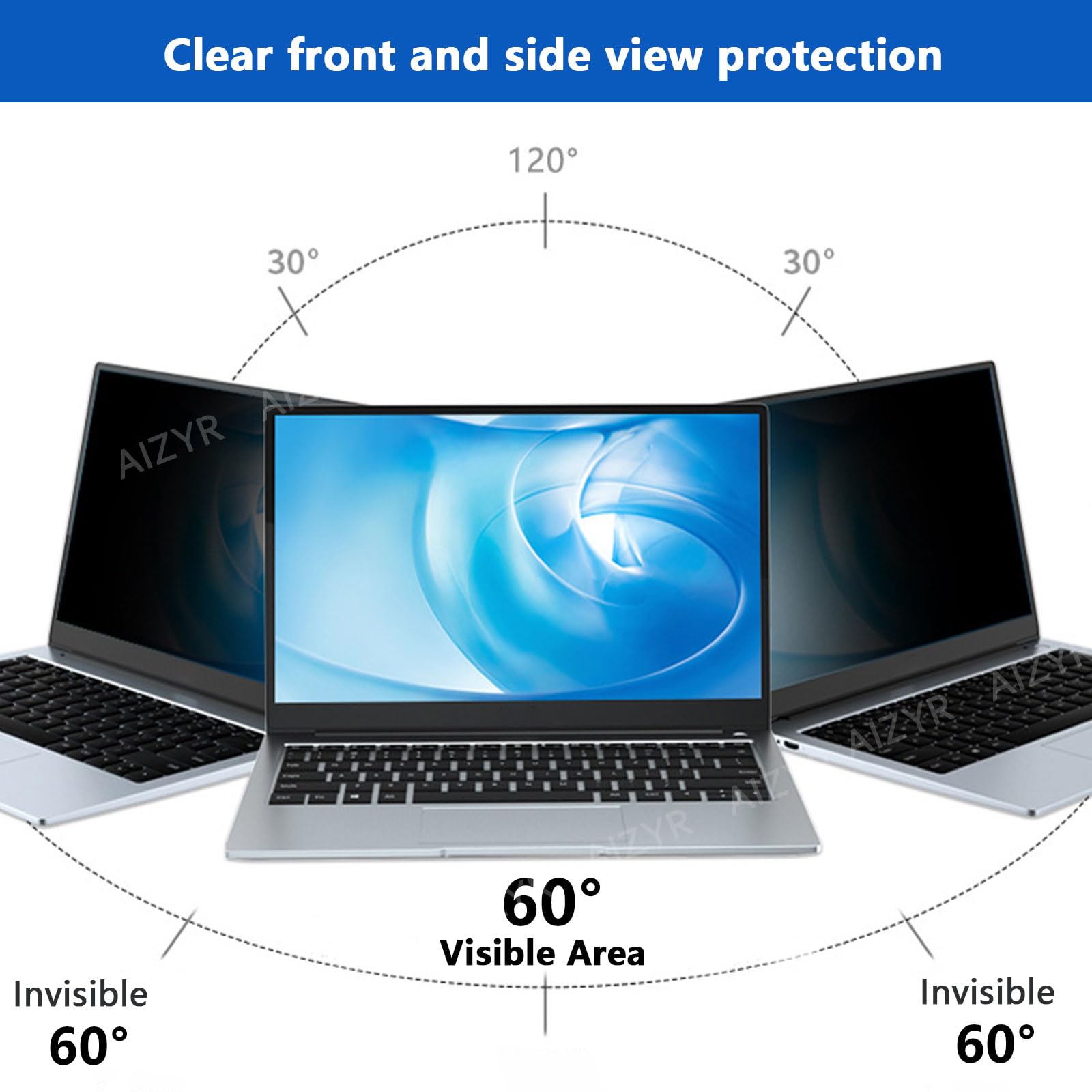 Pellicola Protettiva per schermi Anti-Spia per Laptop da 18,5-32 Pollici, Protezione per la Privacy dello Schermo del Computer Pellicola antiriflesso/Spia Anti-Peep (24.4inch 518X323mm)