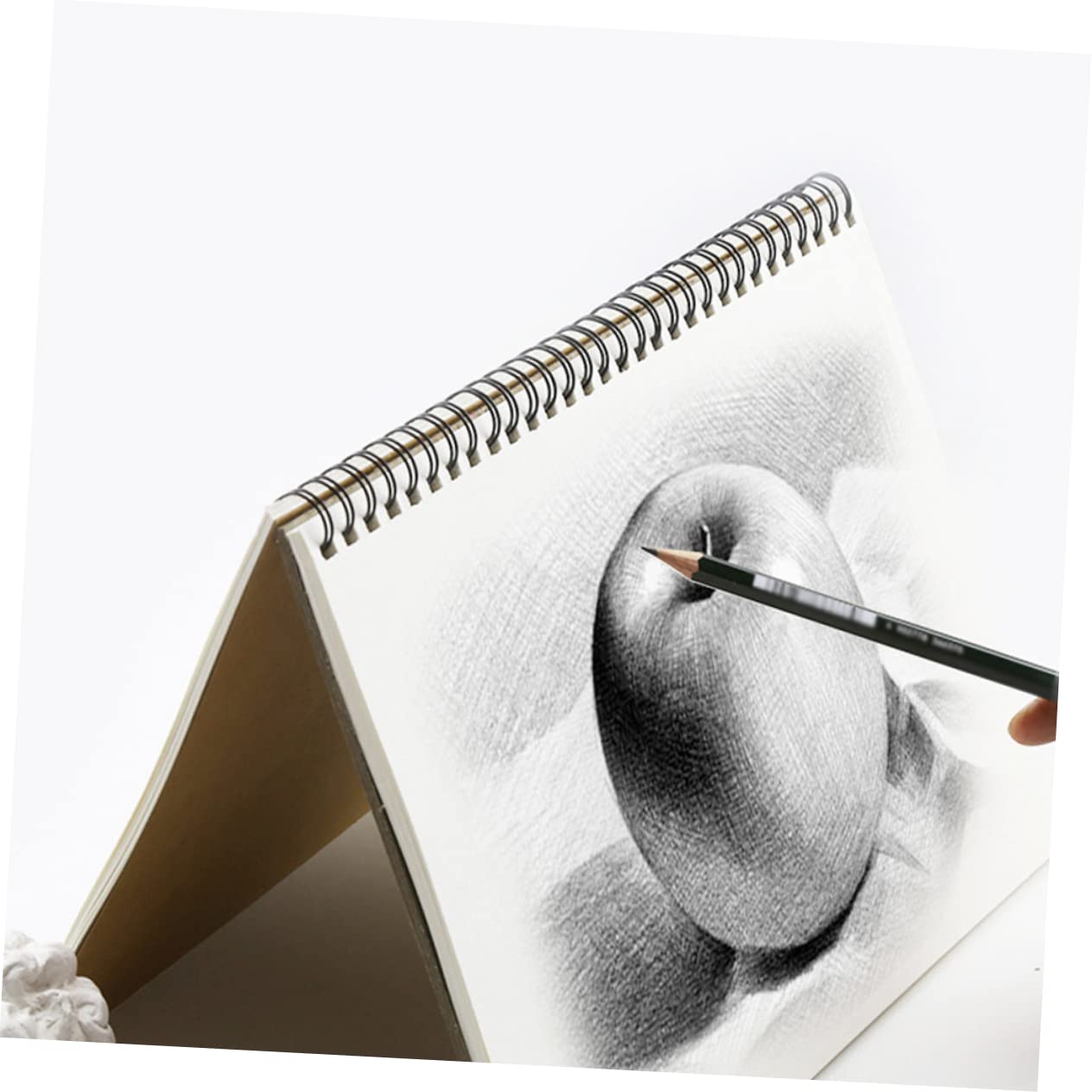 NUOBESTY Papier à Croquis Portable A5, Carnet de Dessin 4 Pièces, Papier