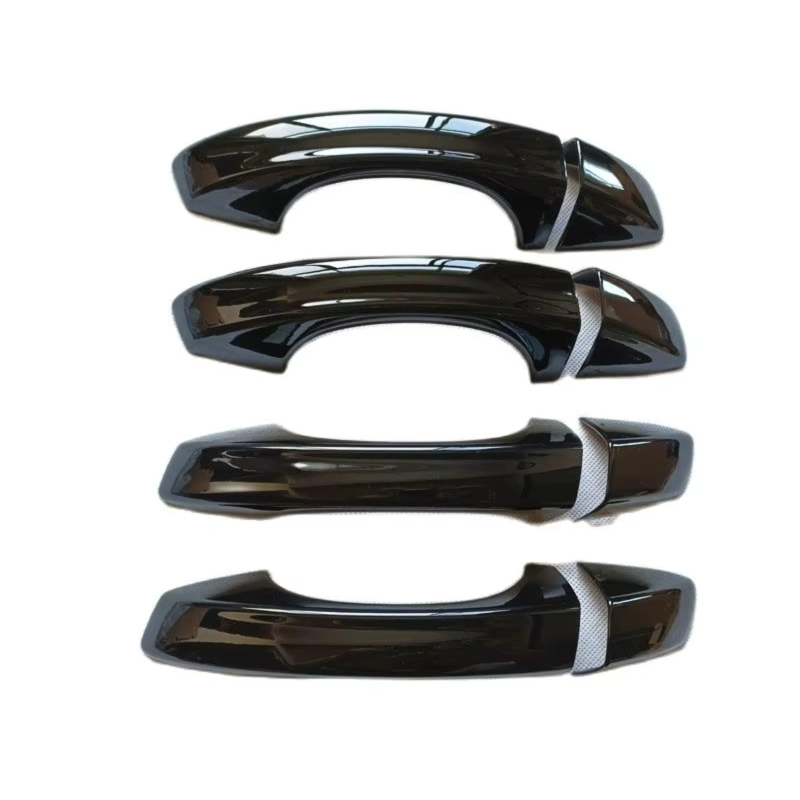 Qdzvalumv S-N Car Door Handles Cover Shell Compatible With Seat For Leon For Cupra 5F For Fr Mk3 2014-2019 Car Exterior Door Handle Shell Outer Cover(S-N)