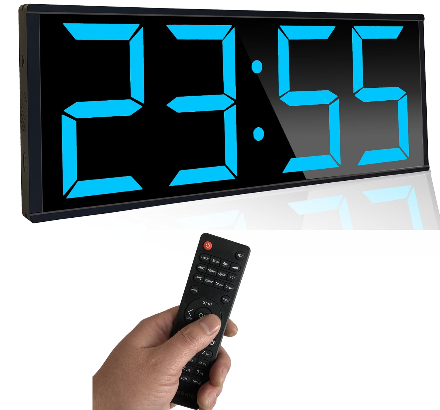 Amazon.com: Boyiit 17.3'' Extra Large Home Gym Timer Clock