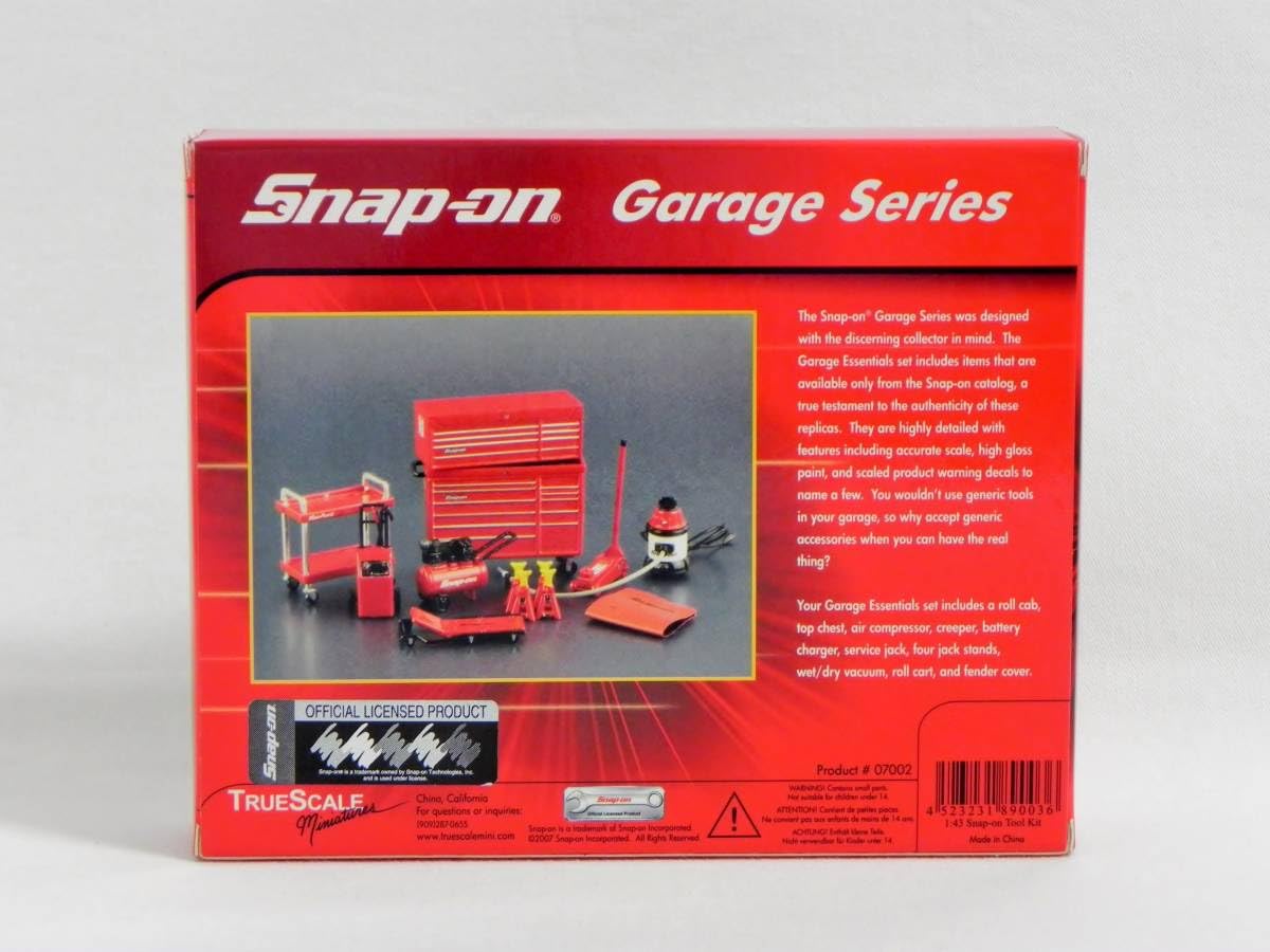 Amazon.co.jp: TSM 1/43 スナップオン ガレージツールセット Snap-on 
