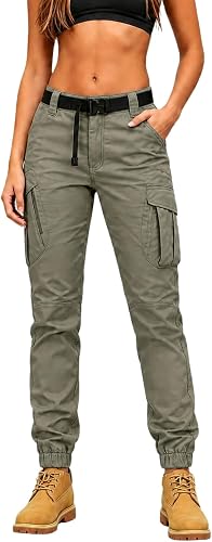 Pantalones De Trabajo para Mujer Y2k Vintage Baggy Cargo Joggers Streetwear 2026