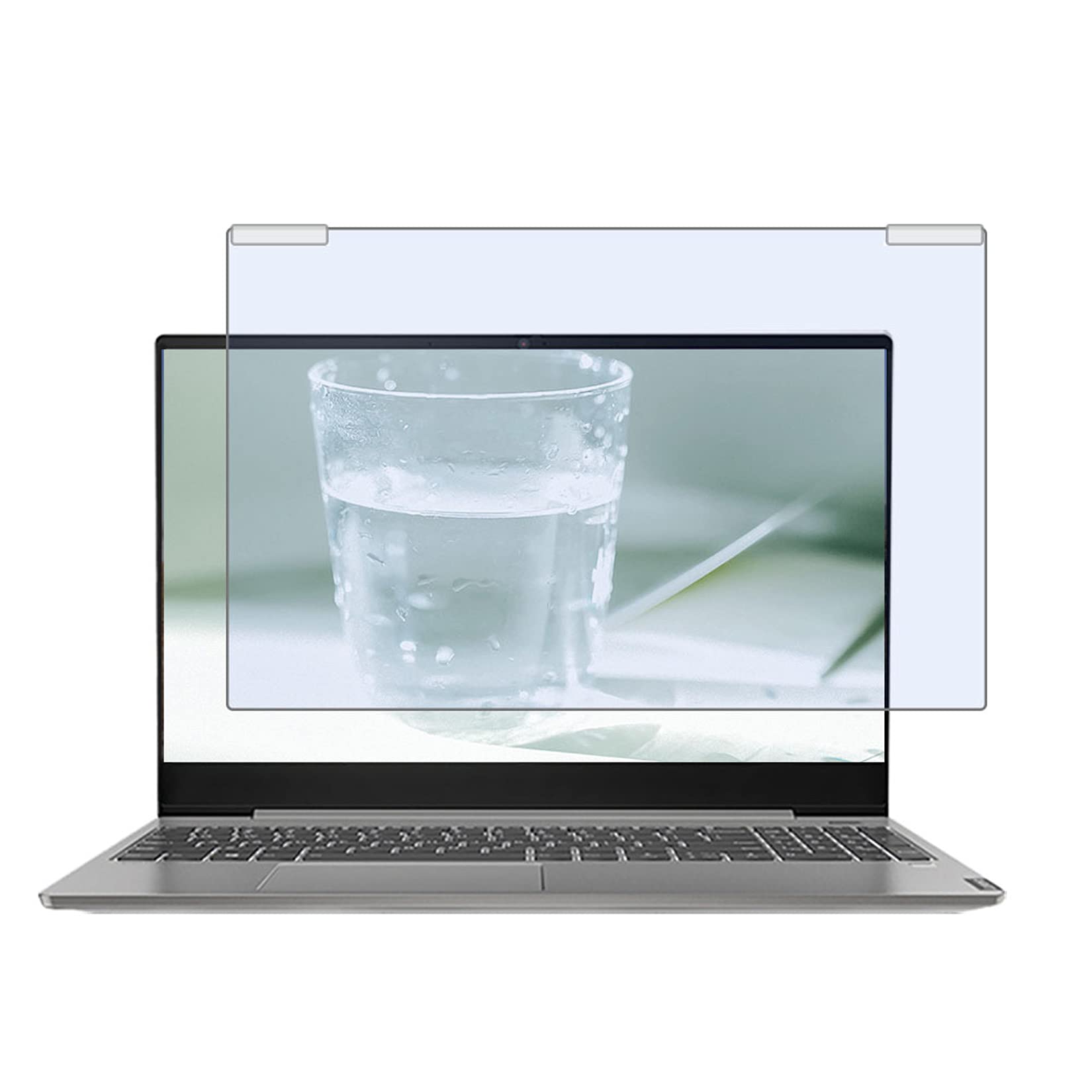 DANDANJIEAnti Blue Light Blocking Screen Protector Panel for 12-17 inch Diagonal Monitor Eye Protection Laptop Frame Hanging Type Filter,15.4"（360x240mm）