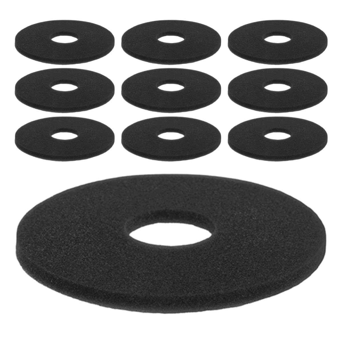 Esponjas para bandejas de sal de barra en formato de espuma negra versátil