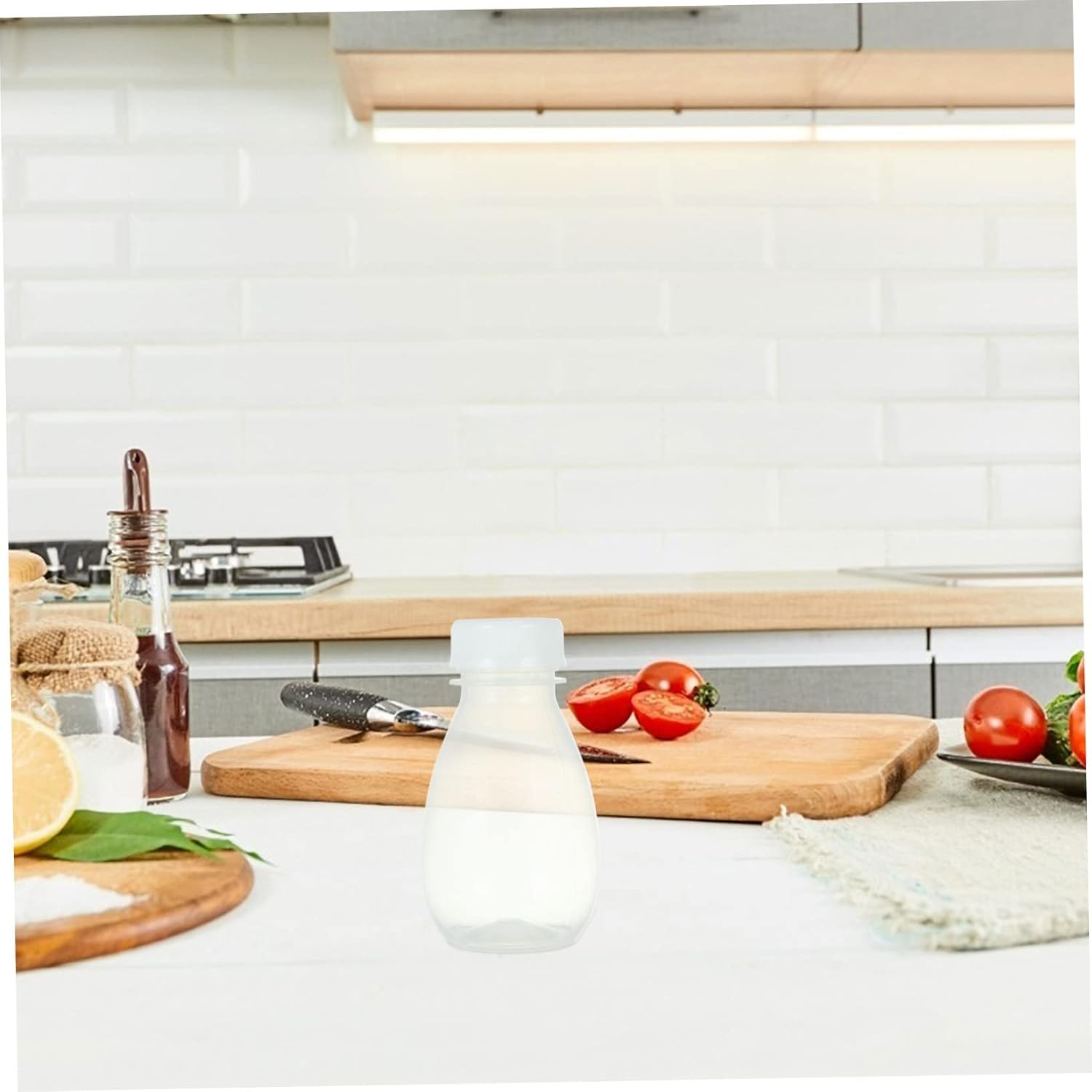 30pcs Transparent Beverage Bottles Reusable Juice and Yogurt Containers Safe Material for and Easy Cleaning