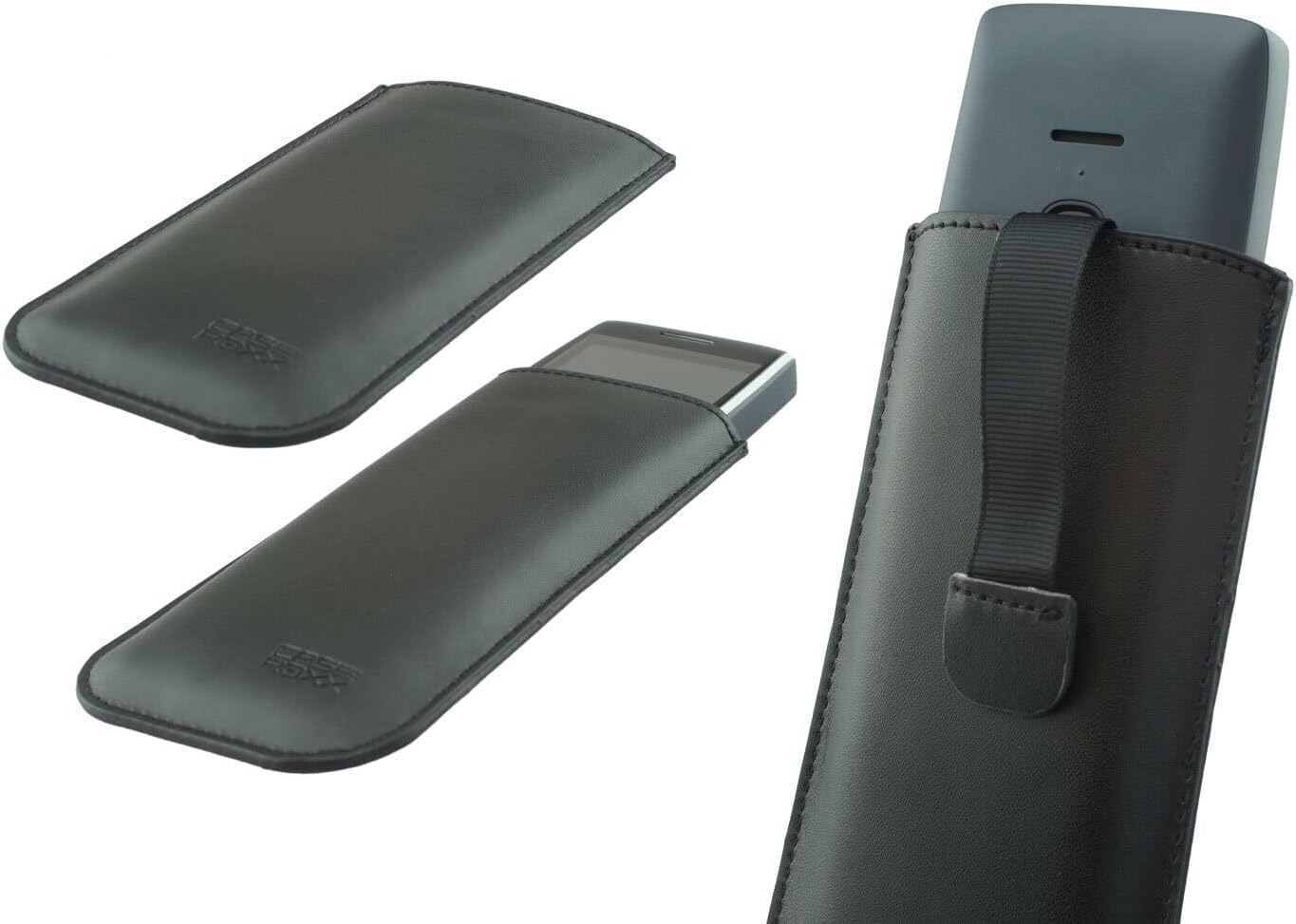 caseroxx Slide-Pouch for Nokia 3210 (2024), Tasche (Slide-Pouch in black)