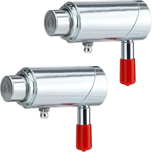 3/4" Spring Loaded Twist Lock Plunger Pin, Cam Lock for Wrecker Tow Truck/Farm Equipment/Stabilizer Legs, 2 Pack