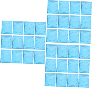 Holibanna 36 Pçs Caixa De Armazenamento De CD Cds Transparentes Estojos De CD Transparente Caixa Organizadora De Plástico Estojos Finos Estojos De Joias Estojo De Plástico Caixa De