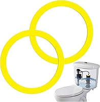 Vista 1 de Sello de válvula de descarga para Kohler, kit de repuesto de tanque de inodoro de material de silicona mejorado de 2 unidades, kit de junta