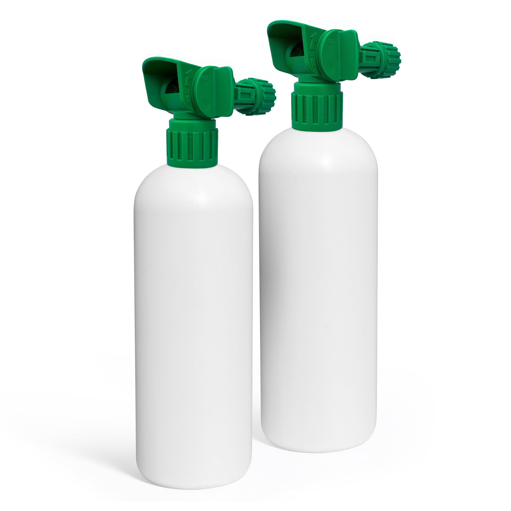 Schlauchendsprüher und 907 ml Flasche (2er-Pack): Langlebige, auslaufsichere Sprühgeräte mit 20:1 Verhältnis von 20:1 für Rasendünger, Rasendünger, Rasen-Reiniger und Geruchskontrolle