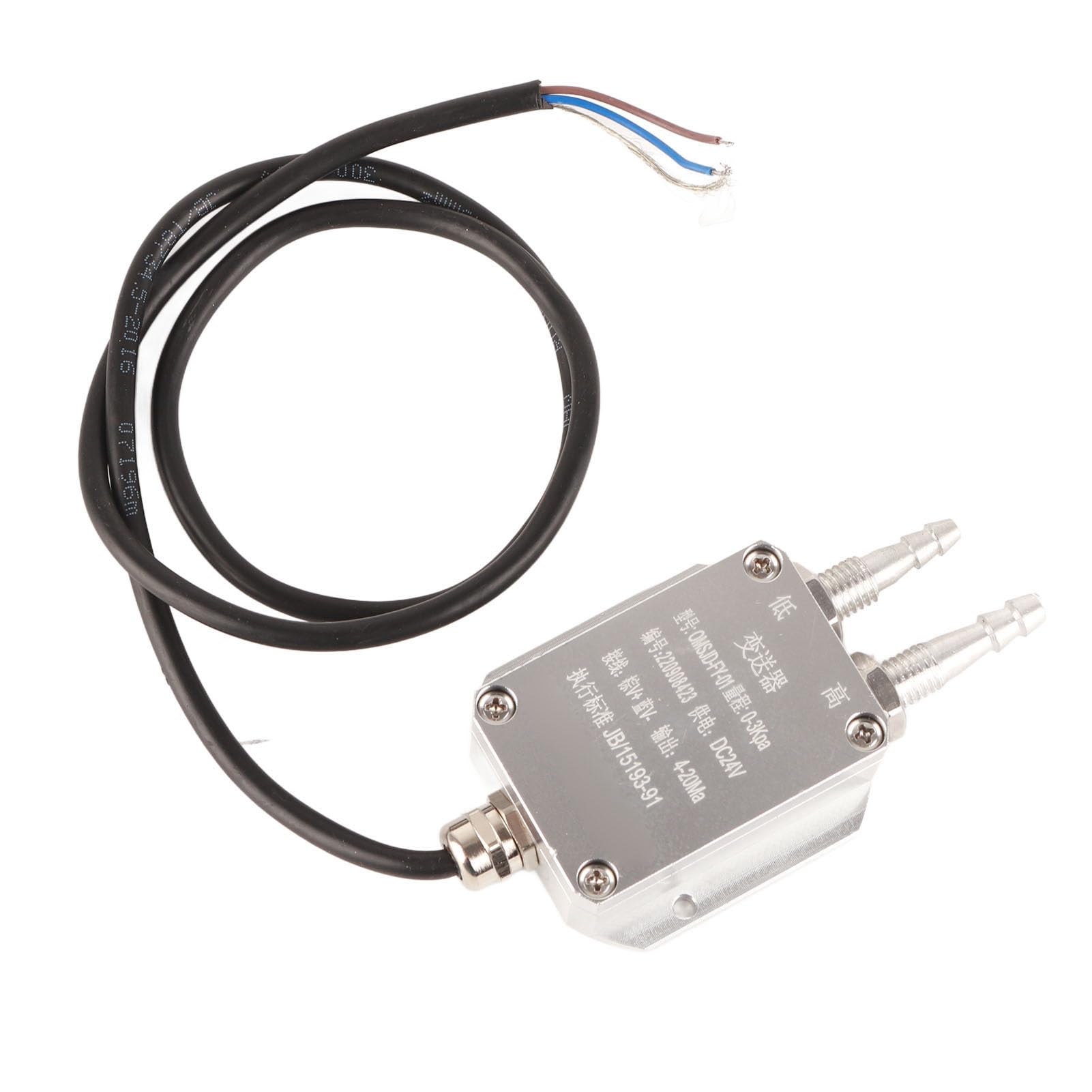 OMSJD FY - 01 transmisor de presión del viento | Rango de 0 – 3 Kpa y 0,5% FS de alta precisión | Sensor de presión diferencial 24 VDC para suministro de gas de caldera/ventilación subterránea/proceso