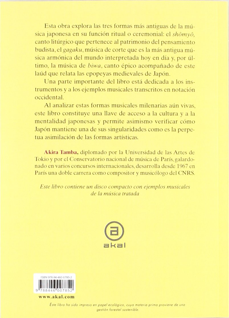 Músicas tradicionales de Japón : de los orígenes al siglo XVI (Músicas del mundo, Band 2)