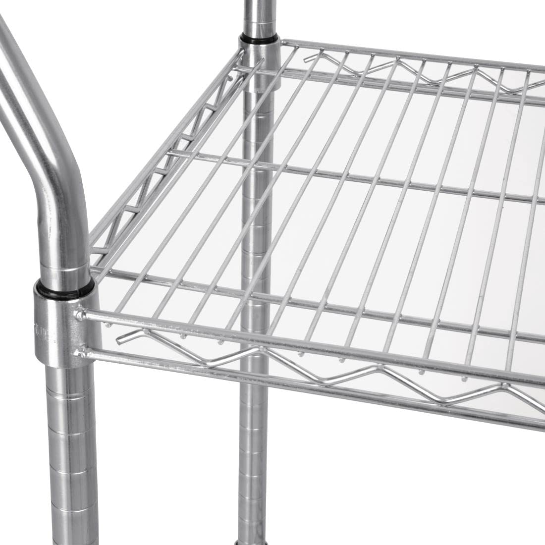 Vogue Chariot de serviceà 2 étages Chromé 960 x 457 x 910 mm