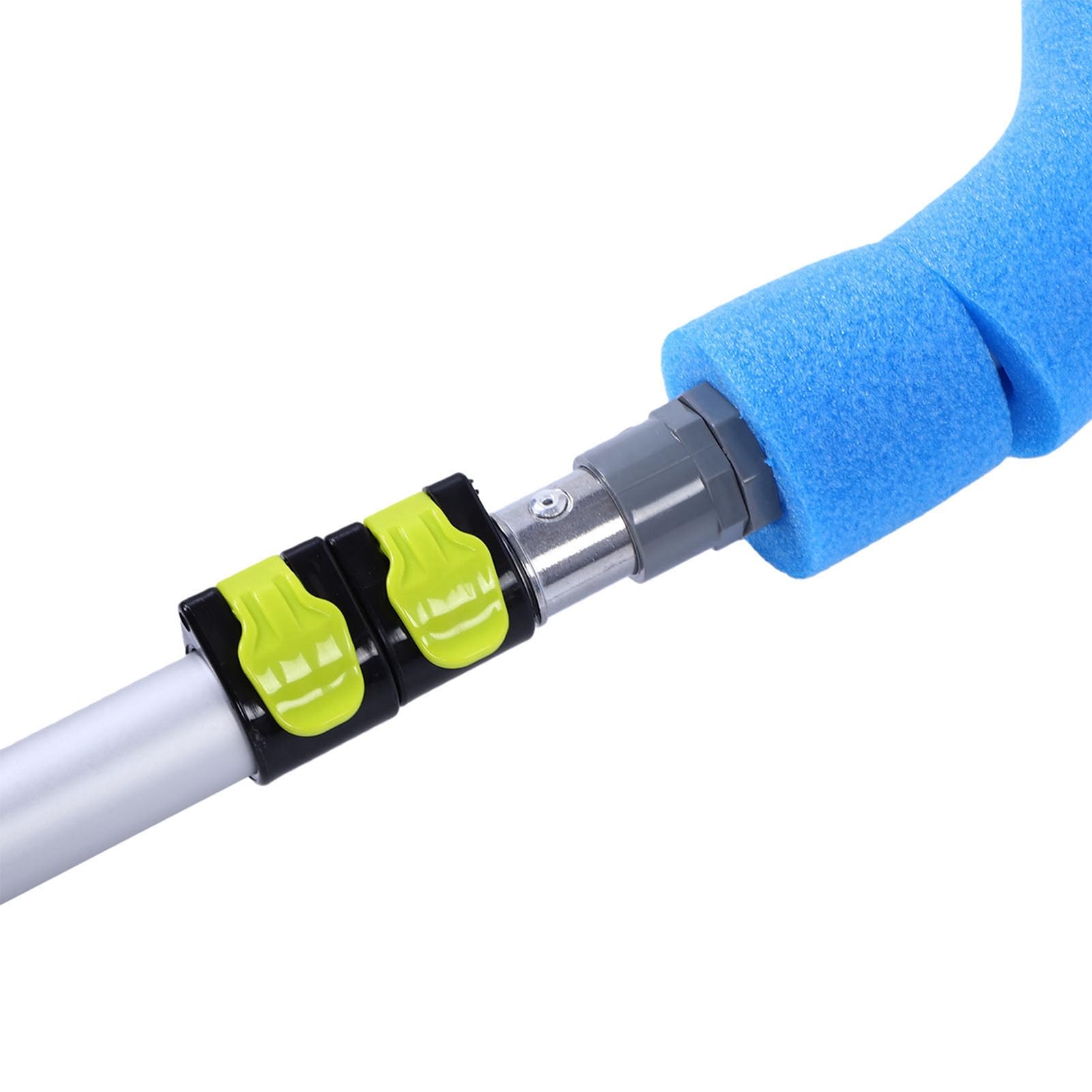 Drfeify Allenatore di Punte da Pallavolo, Attrezzatura da Allenamento Regolabile per Pallavolo da 41,3 a 72,8 Pollici, Design con Gancio in PVC in Lega di Alluminio per Servire gli Allenamenti di