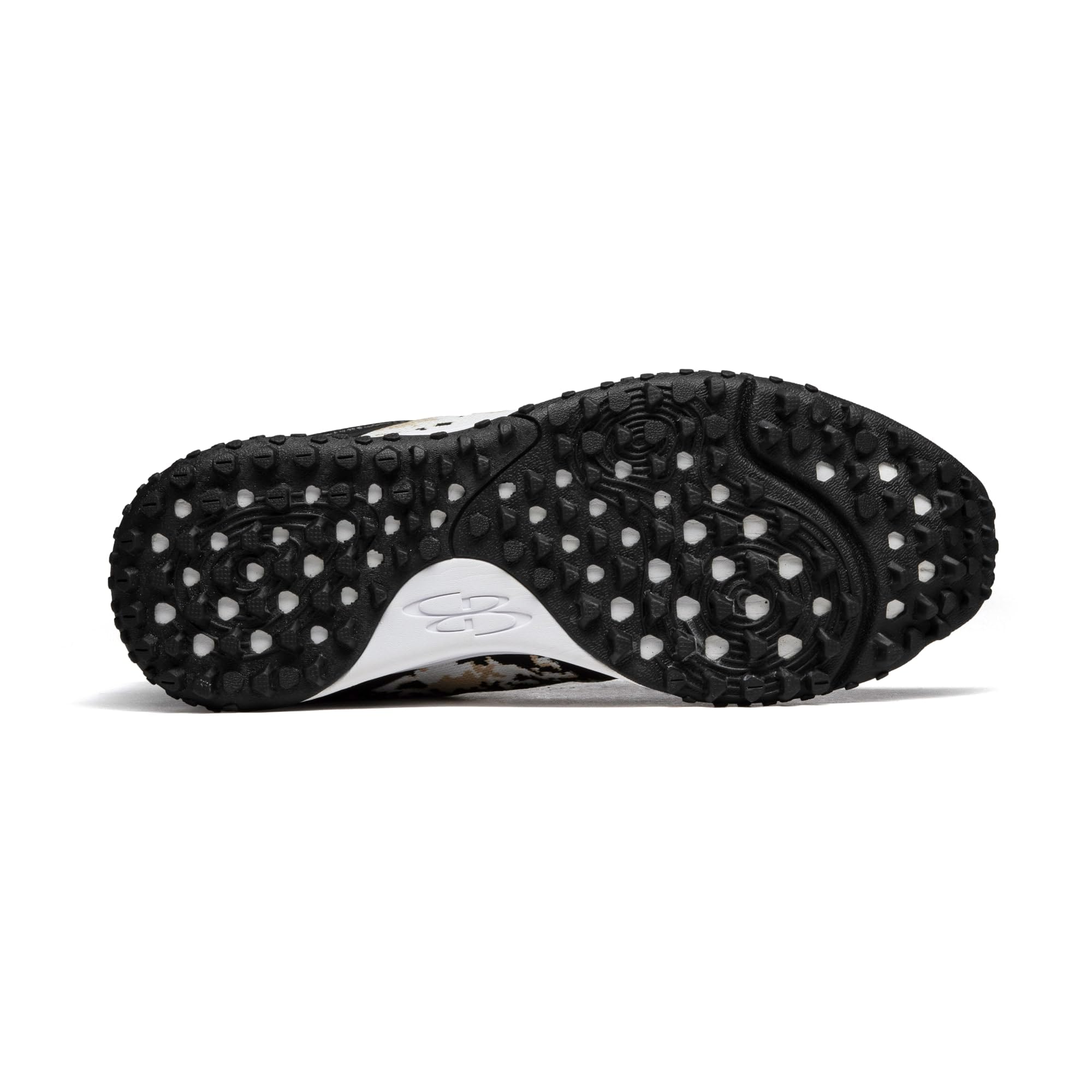 Boombah Viper Pureknit Men's Turf Digital Camo Black/White/Vegas Gold - Size 11.5