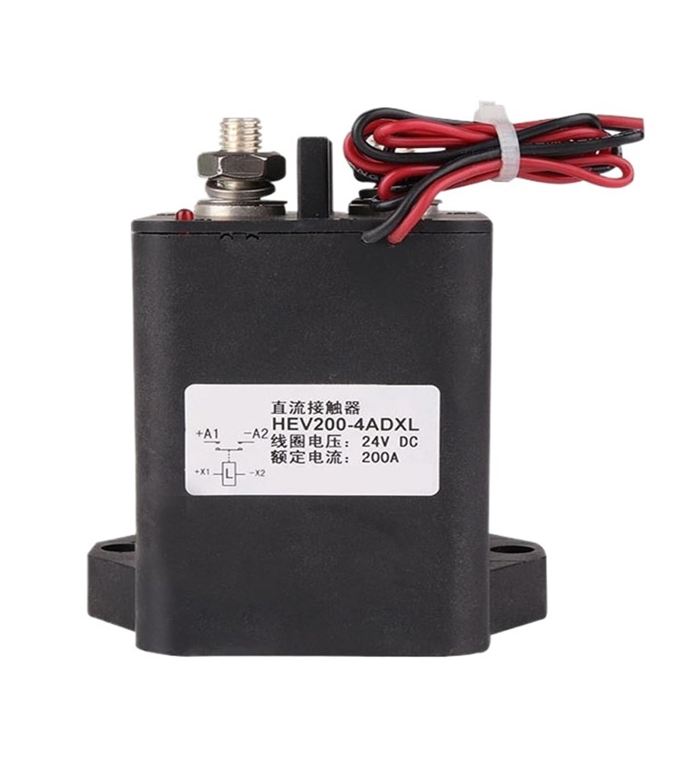 Contacteur CC haute tension HEV200A relais puissance anti arc électrique