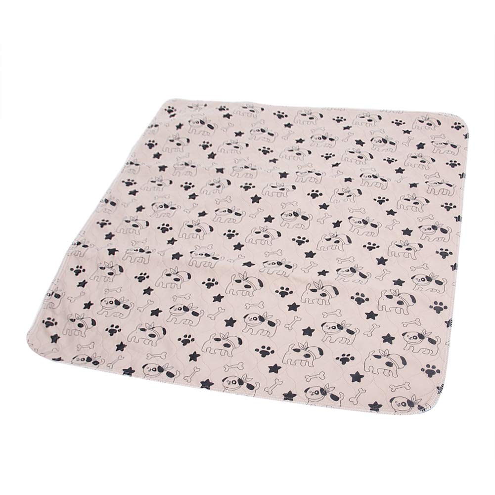 Jelquix Reusable Dog Pee Pad Absorbent Mat for Floor Protection for Dog Training for Indoor Use, Washable and Reusable, 3 Sizes (80*90cm)