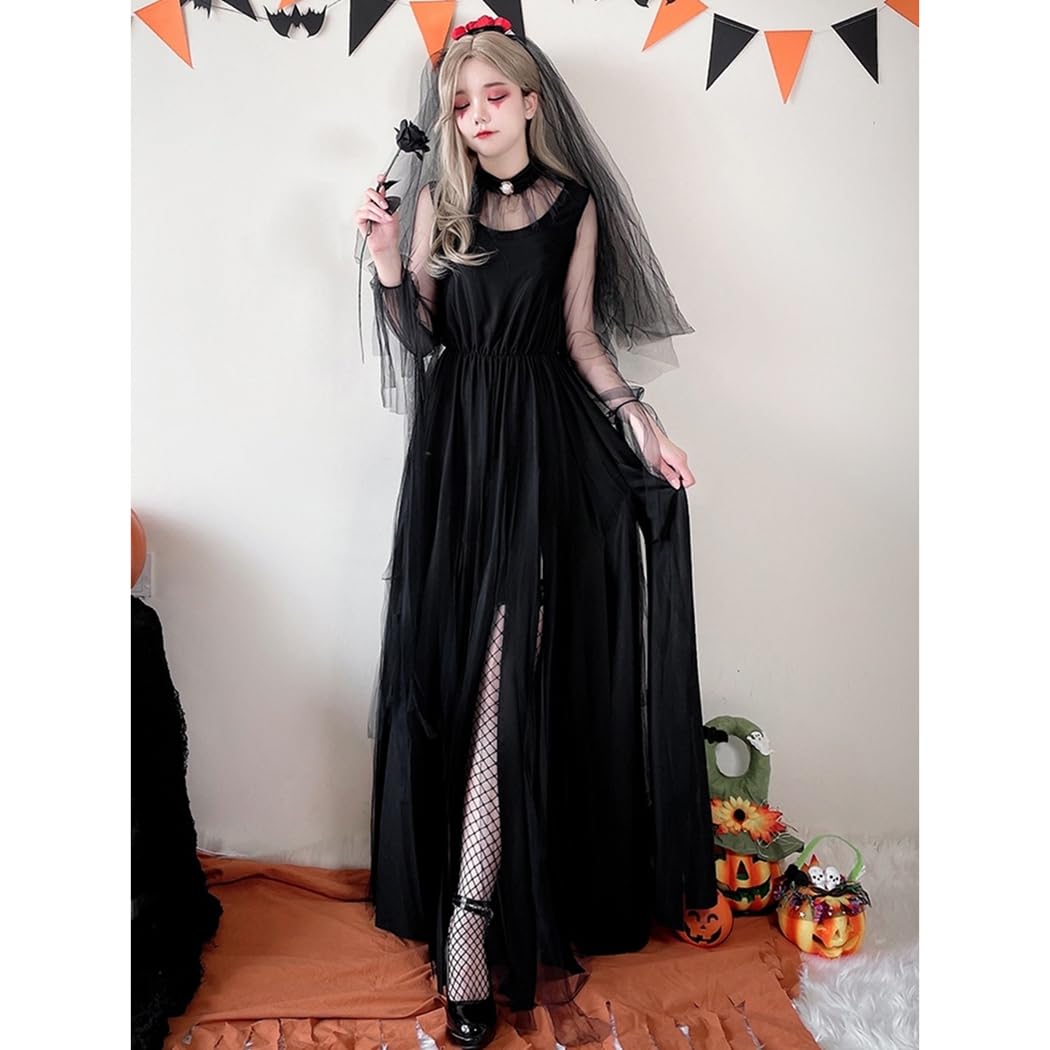 Amazon.co.jp: ヴァンパイア ハロウィン 花嫁 ゾンビ コスプレ 幽霊