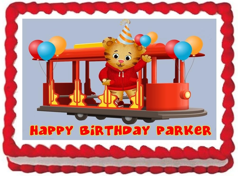 Sweet Candy Kisses-Daniel the Tiger Edible Image Frosting Sheet/cake Topper